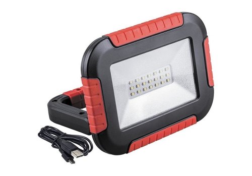 Прожектор-фонарь аккумуляторный светодиодный Feron TL911 10W 6400K IP44 Черный фото Прожектор-фонарь аккумуляторный светодиодный Feron TL911 10W 6400K IP44 Черный картинка